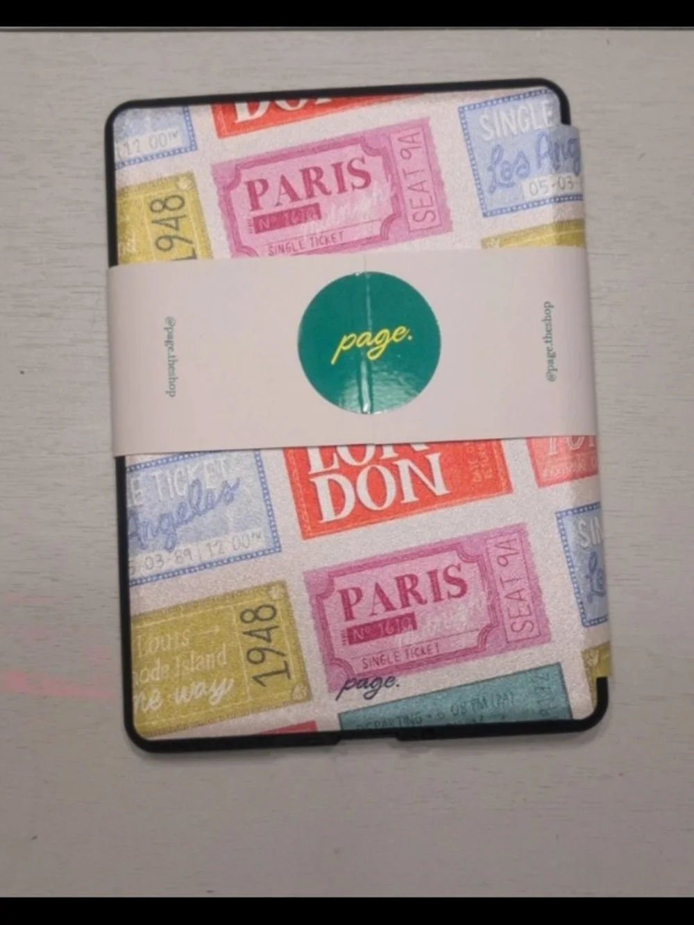 Page. The Shop Kindle Case